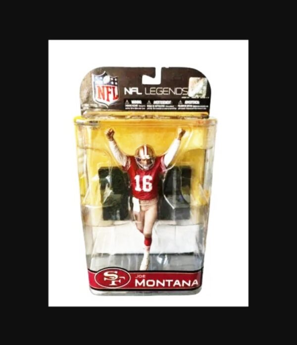 2008 McFarlane NFL Legends Joe Montana (