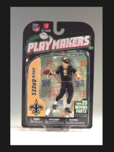 2012 McFarlane NFL Play Makers Drew Brees (Black) S-3 (1)