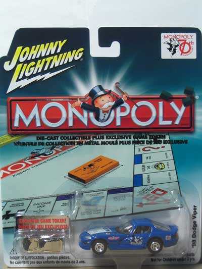 '98 DODGE VIPER (JL "MONOPOLY 70th ANNIVERSARY" SERIES) '05