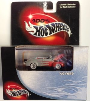 2000 HW 100%-Collectibles '40 Ford Gray w/Flames 2000 HW 100%-Collectibles '40 Ford Gray w/Flames