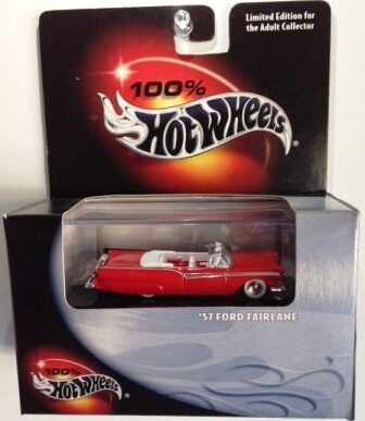 2000 HW 100%-Collectibles Blue '57 Ford Fairlane