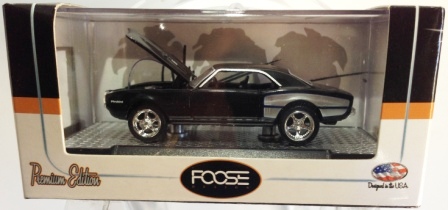 1968 Firebird "Uncle Sam's Nephew" Black & Silver (“M2 Foose Premium Edition”) 1:64 Scale (2013)