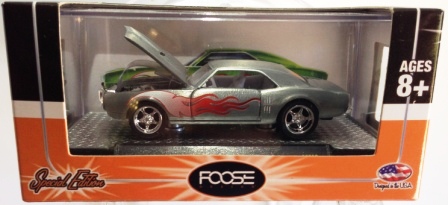 1968 Firebird "Uncle Sam's Nephew" Brushed Zamac (“M2 Foose Exclusive-Limited Special Edition”) 1:64 Scale (2013)