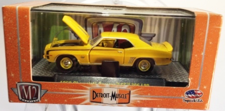 1969 Camaro SS 396 L89 "Yellow" (“M2 Detroit-Muscle Premium Limited Edition”) 1:64 Scale (2012)