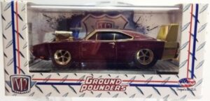 1969 Dodge Charger Daytona “Rare Chase” Metallic Brown & Gold (“M2 Ground-Pounders Limited Edition”) 1:64 Scale (2009)