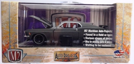 1970 Ford Mustang Boss 429 “Rare Chase” Primer Gray (“M2 Auto-Projects Premium Edition”) 1:64 Scale (2010)