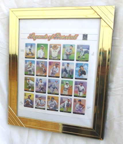 MLB All-CENTURY TEAM (Legends Of Baseball) 'Vintage' Stamps '00