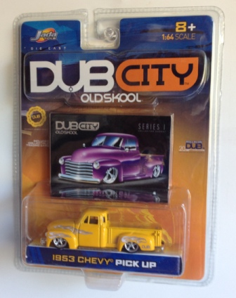 '53 Chevy Pick Up (DC-OLDSKOOL) (Yellow) Series-1 (2002)