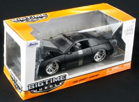 '85 CHEVY CAMARO (IROC-Z) 1:24 (Jada Bigtime Muscle) Blk  (2014)