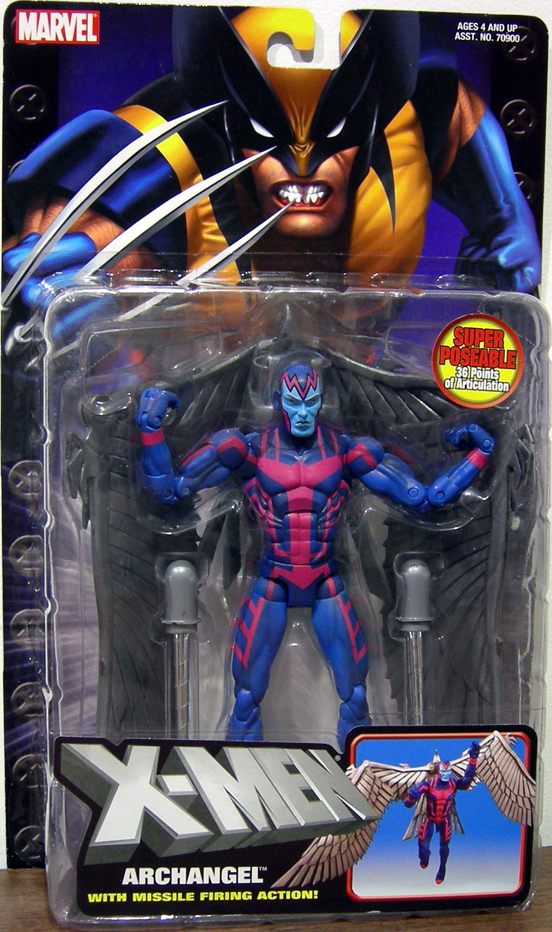 Archangel ("with Missile Firing Action!") *1/2" Ripped Corner On