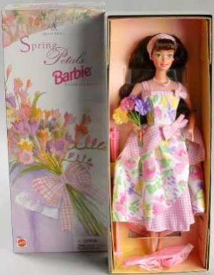Spring Petals Barbie Burnette