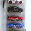 Flag Flyers Gift Pack "PC5, Y5 & 10-Spoke Wheels" (Hotwheels 1:64 Scale 5-Car Box Set) “Rare-Vintage” (2002)