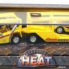 images Haulin' Heat “Classic Auto Transporter” (Hotwheels 100% "Exclusive  Limited Edition 1:64 Scale" Plexi-Case 4 Pc-Car & Transporter Set) "Rare-Vintage" (2001)