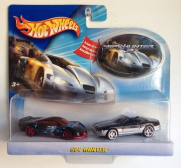 Hotwheels (SPY HUNTER) 2-Pack (Hotwheels-DC Comics 1:64 Scale Series) “Rare-Vintage” (2003)