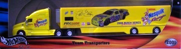 images Jeff Green (#10 NesQuik-TEAM TRANSPORTER) HOTWHEELS 1:64 RACING "Rare-Vintage" (2001)