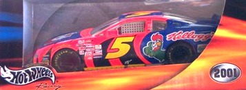 images K. Schrader (#5 Kellogg's-MONTE CARLO) HOTWHEELS RACING SERIES 1:24 Scale) "Rare-Vintage" (2001)