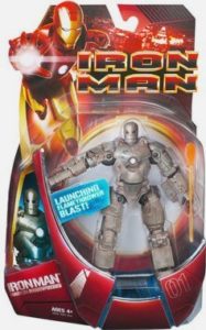 2008 Iron Man (Mark 01) Iron Man The Movie Action Figure