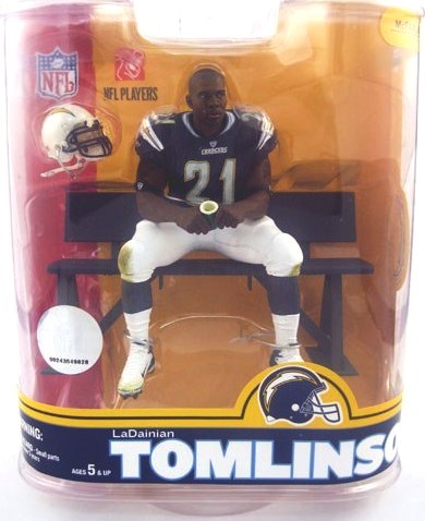 Ladainian Tomlinson-4 (Blue Jersey) Chargers 2007