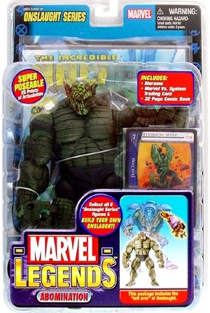 Marvel Legends Abomination Variant (Onslaught Series) 2006