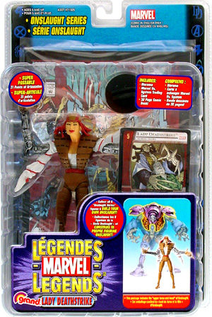 Marvel Legends Lady Death Strike (Onslaught Series) 2006