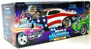 Muscle Machines ("Stars n' Stripes") '69 Camaro 1:18 Scale (2002)