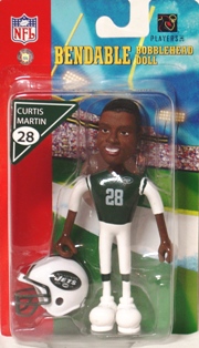 Curtis Martin-#28 (NFL Bendable-BobbleHead)