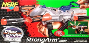Strong Arm Blaster (Nerf Cyber Strike Gear) Kenner 1996