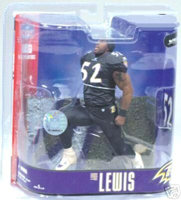Ray Lewis-3 (Purple Jersey) Ravens 2007