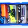 images Rad Rigs Gift Pack “Multi-Colors-Collection w/Various Wheels” (Hotwheels 1:64 Scale 5-Car Box Set) “Rare-Vintage” (1997)