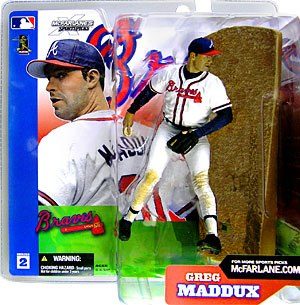 Greg Maddux - ("Braves") White Jersey (Series 2) 2002