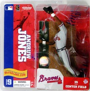 Andruw Jones – (“Braves”) "Variant" Gray Uniform (Series 9) 2004