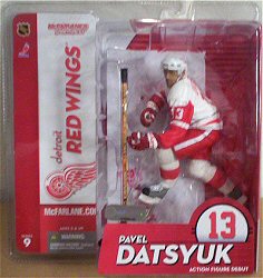 McFarlane NHL Sports Picks Series 9 Pavel Datsyuk Action Figure [Red Jersey  Variant] 