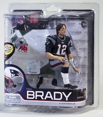 TOM BRADY 4 (Blue Jersey-Long Hair) SERIES 27 (2011)