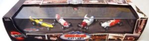 images Bruce Meyer Gallery “Vintage Racing Series” (Hotwheels 100% “Exclusive  Limited Edition 1:64 Scale” Plexi-Case 4 Pc-Car Set) "Rare-Vintage" (2001)